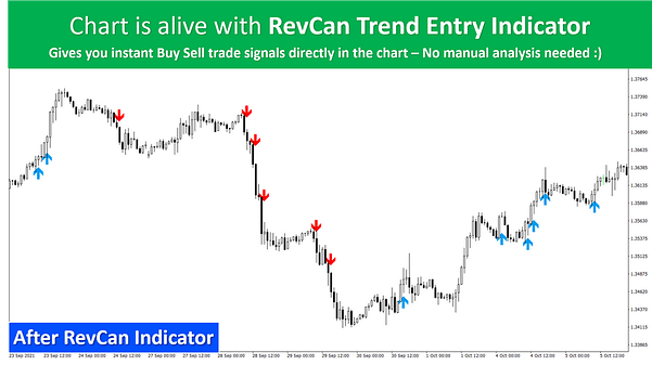 After RevCan Trend Entry Indicator